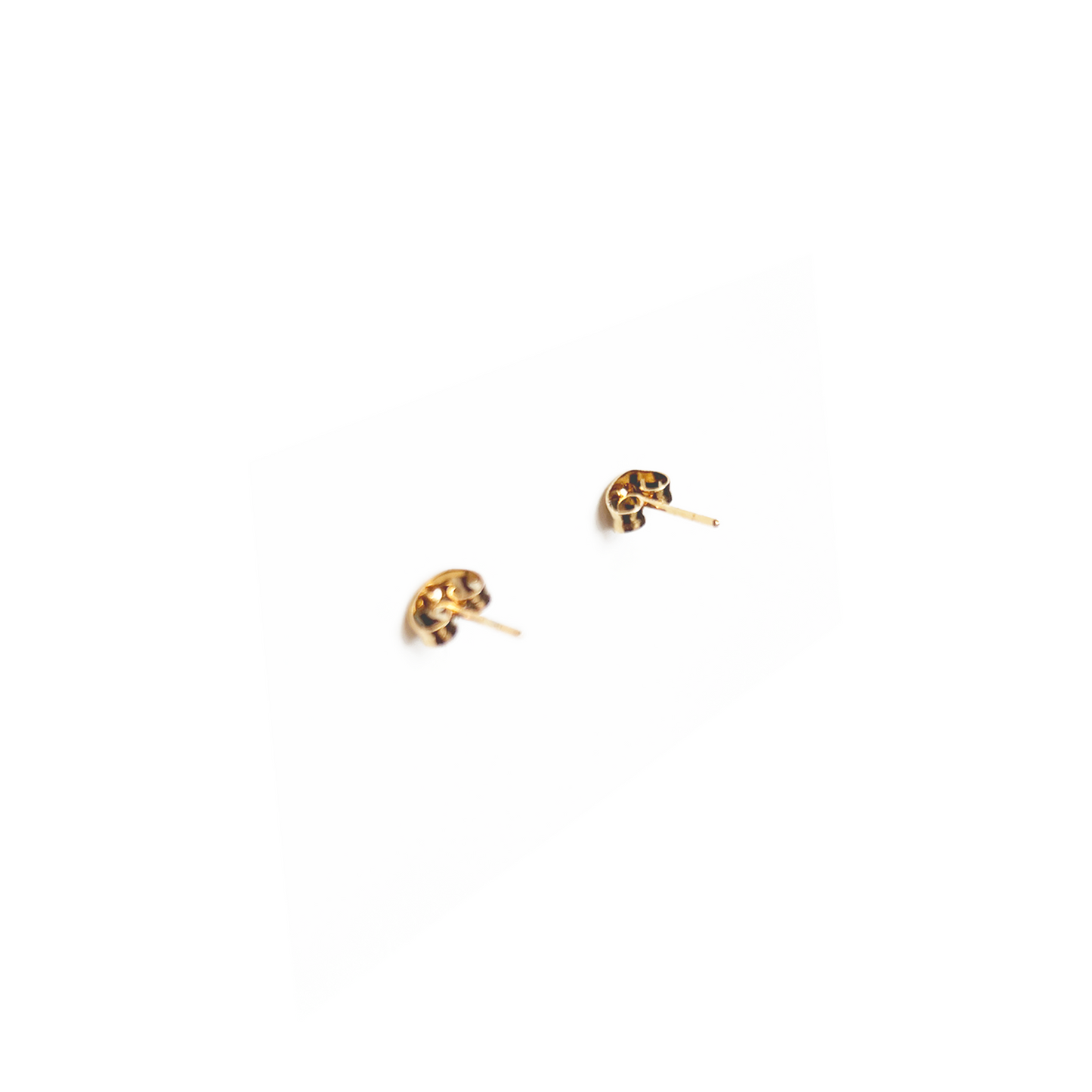 Fermoir boucles d'oreilles pendantes en acier inoxydable or