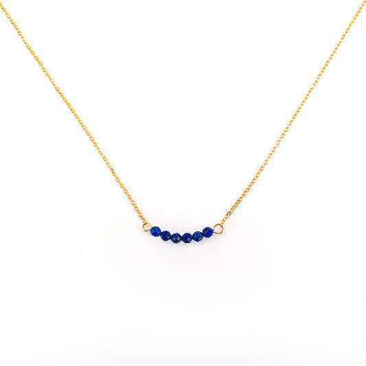 Collier multiple Lapis-lazuli